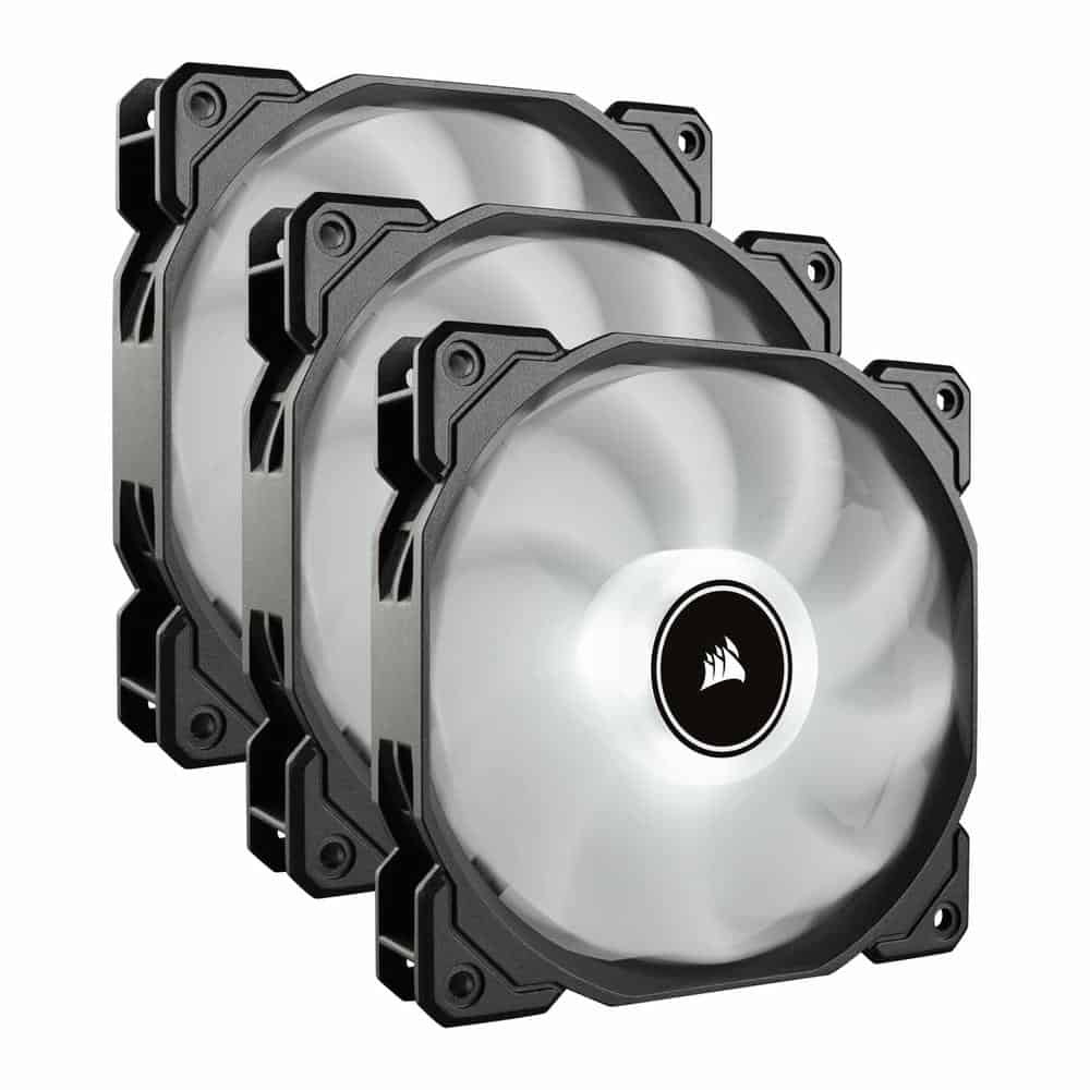 Corsair AF120 120mm White LED 3-Pin Triple Fan Pack Refurbished